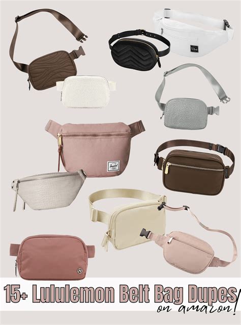 amazon everywhere belt bag dupe|best lululemon bag dupe.